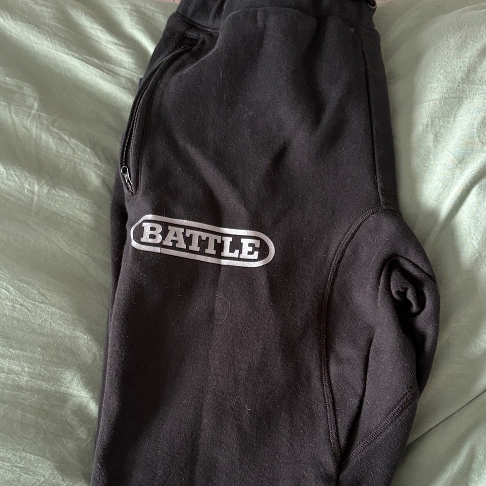 Men's Black Jogger Sweatpants